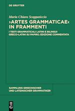 "Artes Grammaticae" in frammenti