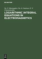 Logarithmic Integral Equations in Electromagnetics