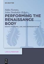 Performing the Renaissance Body