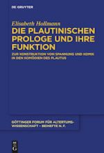 Hollmann, E: Die plautinischen Prologe und ihre Funktion