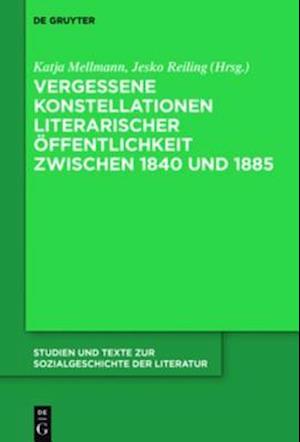 Vergessene Konstellationen literarischer Öffentlichkeit zwischen 1840 und 1885