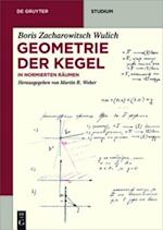 Geometrie der Kegel