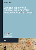 Jewish Thought, Philosophy, and Religion Yearbook of the Maimonides Centre for Advanced Studies 