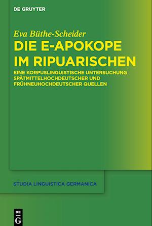 Die e-Apokope im Ripuarischen