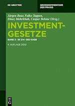 Investmentgesetze 3. §§ 214 - 360 KAGB; InvStG