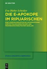 Die e-Apokope im Ripuarischen