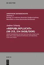 "Republikflucht" (§§ 213, 214 StGB/DDR)
