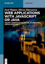 Web Applications with Javascript or Java