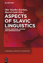 Aspects of Slavic Linguistics
