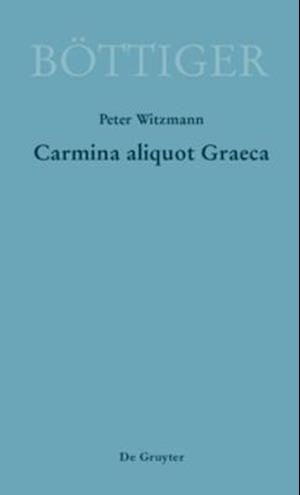 Carmina aliquot Graeca