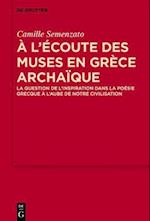 A l’écoute des Muses en Grèce archaïque