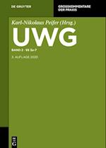 UWG §§ 4-7 (Gesetz gegen den unlauteren Wettbewerb)