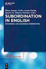 Subordination in English