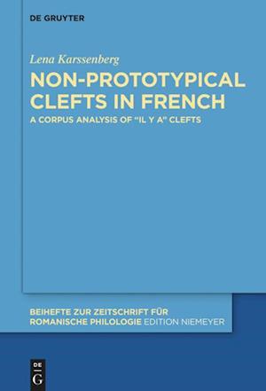 Non-prototypical clefts in French