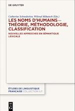 Les noms d’humains – théorie, méthodologie, classification