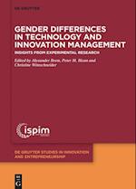 Gender Differences in Technology and Innovation Management
