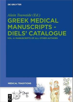 Greek Medical Manuscripts 04 - Diels' Catalogue