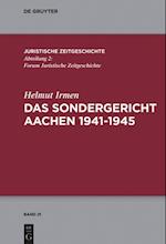 Das Sondergericht Aachen 1941-1945