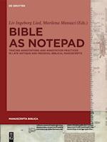 Bible as Notepad