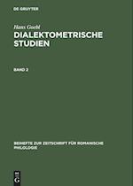 Hans Goebl: Dialektometrische Studien. Band 2