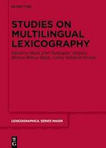 Studies on Multilingual Lexicography