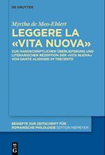 Leggere la «Vita Nuova»