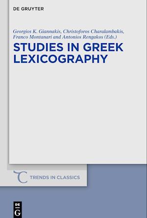 Studies in Greek Lexicography