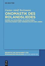 Onomastik des Rolandsliedes