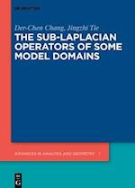 Sub-Laplacian Operators of Some Model Domains