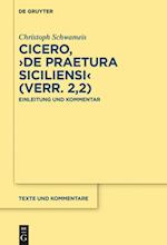 Cicero, >De praetura Siciliensi< (Verr. 2,2)