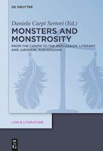 Monsters and Monstrosity