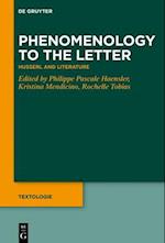 Phenomenology to the Letter