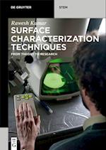 Surface Characterization Techniques