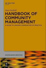 Handbook of Community Management