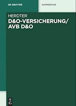 D&o-Versicherung/Avb D&o