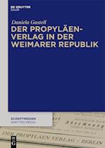Der Propyläen-Verlag in Der Weimarer Republik