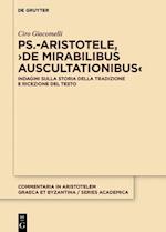 Ps.-Aristotele, >De Mirabilibus Auscultationibus