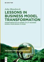 Transformation of the Electric Utility Business Model