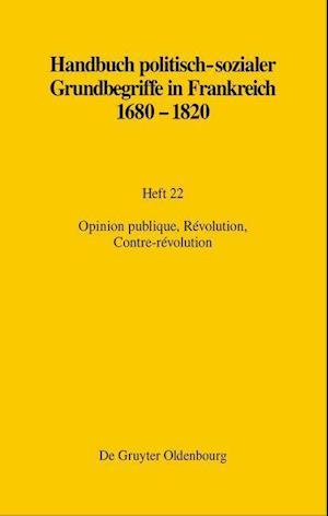 Opinion publique, Révolution, Contre-révolution