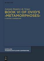 Book VI of Ovid's ›Metamorphoses‹ 