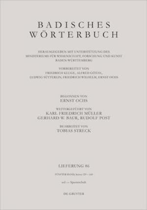 Badisches Wörterbuch. Band V/Lieferung 86