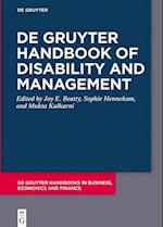 de Gruyter Handbook of Disability and Management