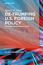 De-Trumping U.S. Foreign Policy