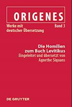 Die Homilien zum Buch Levitikus