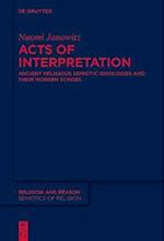 Acts of Interpretation