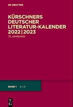 Kürschners Deutscher Literatur-Kalender auf das Jahr ...2022/2023