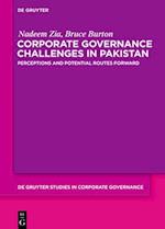 Corporate Governance Challenges in Pakistan