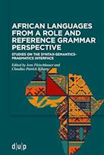 African Languages from a Role and Reference Grammar Perspective
