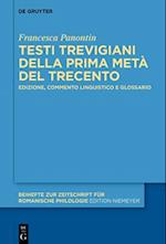 Testi Trevigiani Della Prima Metà del Trecento