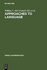 Approaches to Language